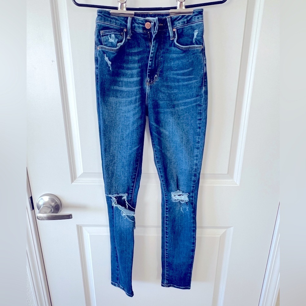 Forever 21 Women’s Ripped Skinny Jeans Size 24